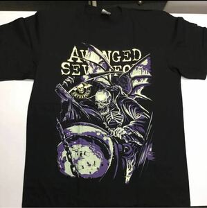 SR3C2. バンドTシャツ　XLサイズ　AVENGED SEVENFOLD ④ アヴェンジドセヴンフォールド　A7X アベンジドセブンフォールド