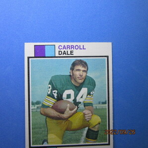 1973 Topps Football #399 Carroll Daleの画像3