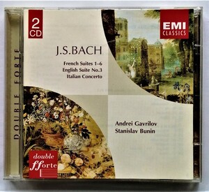 中古CD２枚組　　『 JOHANN SEBASTIAN BACH - Bach: French Suites 1-6 』