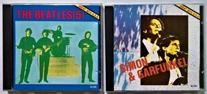 中古CD2枚セット　 GREAT HITS U.S.A『 THE BEATLES (5) 』品番：GH-1850 / 『 SIMON & GARFUNKEL 』 品番：GH-1835