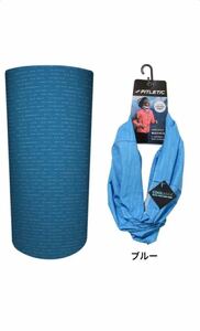  бесплатная доставка новый товар FITLETIC бег лицо защита мульти- шарф синий 