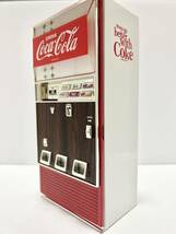 【レア♪ 動作確認済】Coca-Cola コカコーラ 自動販売機 コインバンク ライト点灯＆効果音＆音楽♪ ☆新品乾電池付き☆_画像5