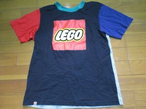 LEGO　クレイジー　カラー　Tシャツ　Mサイズ　企業　デカロゴ　ロゴ　レゴ　ブロック　即決あり！