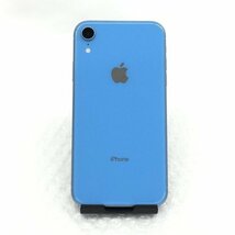 【AHBD2024】Apple iPhone XR Blue 128GB MTOU2J/A A2106 通電〇 IMEI判定〇_画像5