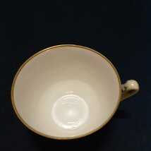 オールドノリタケ カップ&ソーサー コーヒーセット 1客 花柄 カップ直径約9cm デザート皿直径約6cm 1900年代前半_画像4