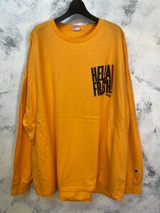 ☆PIZZANISTA! TOKYO ピザニスタ トウキョウ☆ クリエイターコラボレーション ワイドシルエット L/S カットソー オレンジ