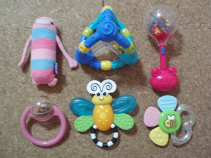  baby toy Combi Sassy etc. various 6 point set A