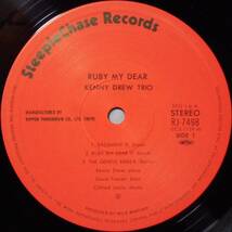 ◆KENNY DREW TRIO/RUBY MY DEAR (JPN LP) -Steeple Chase_画像2