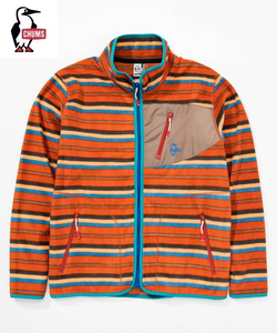 CHUMS Micro Fleece Jacket Native Orange Chums micro fleece jacket ( men's )neitib orange CH04-1082|XXL|2XL