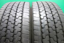 H1778-15 送料無料 245/70R19.5 136/134J オールシーズン 冬 TB 2本セット YOKOHAMA ZEN 702ZE-i 7分山 深溝 2015年製 大型 ミックス_画像1