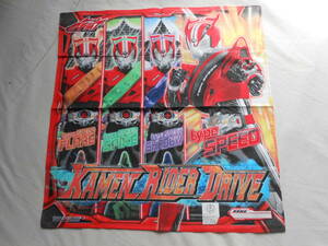  new goods unused Kamen Rider Drive bandana *.. present furoshiki * large size handkerchie 2014 year ~