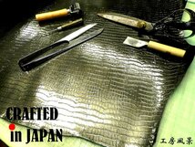 【月いっかい】１円スタート◇黒赤ブラック×レッド☆カスタム可Handmade帆布×レザーのショルダーバッグ！◎日本製ハンドメイドヌメ革持手_画像6