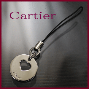 [ free shipping ][ genuine article ] beautiful goods *Cartier* Cartier * Circle Heart strap *T1220348* pretty * fashion accessories * lady's *