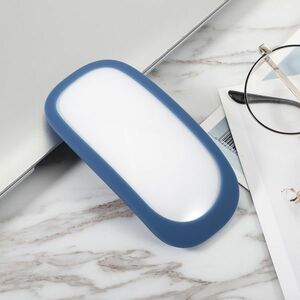 Apple Magic Mouse 2/1 マウス シリコン カバー プロテクター ケース 衝撃吸収 精密設計 四角保護 ネイビー E454！送料無料！