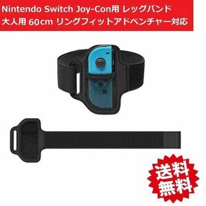 Nintendo Switch Joy-Con用 レッグストラップ バンド リングフィットアドベンチャー対応 大人用サイズ 60cm 1個 G154