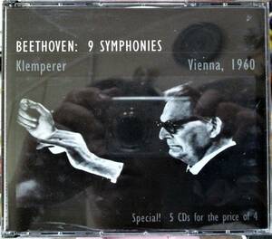 ★極稀5CD★Otto Klemperer Philharmonia '60 Wien Beethoven Symphonies クレンペラー フィルハーモニア ベートーヴェン 交響曲全集 M&A