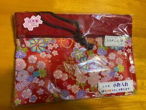  new goods! made in Japan .. seal . case crepe-de-chine .. pouch case 