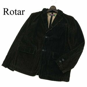 Rotar ローター 秋冬 コーデュロイ★ アンコン テーラード ジャケット Sz.M　メンズ　C2T08639_9#N