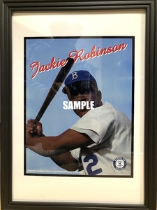 送料込み）Dodgers　ブルックリン・ドジャース　「ジャッキー・ロビンソン（Jackie Robinson）」ポスター