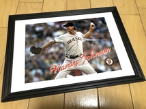 送料込み）サンフランシスコ・ジャイアンツ（San Francisco Giants）「ランディ・ジョンソン（Randy Johnson）」ポスター_画像3