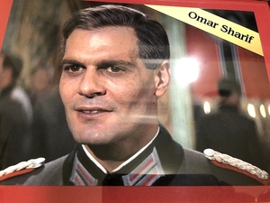 送料込み）エジプトの俳優「オマー・シャリフ（Omar Sharif）」のポートレート　映画「将軍たちの夜」