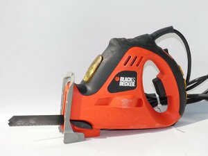 【動作品/送料無料/a】BLACK&DECKER 電気のこぎり KS-900G 電動式ジグソー レシプロソー 中古 切断機 電動工具