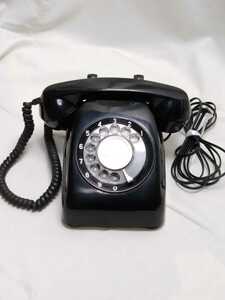  junk black telephone Japan electro- confidence telephone . company Showa Retro dial type telephone retro antique 