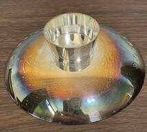 純銀 刻印 盃　酒器　金属工芸　SILVER 重量約93.6g_画像3