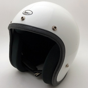 送料無料 Dead Stock 新品 箱付 BUCO ENDURO WHITE 62cm/デッドストックnosエンデューロ白ビンテージヘルメットextraエクストラブコgtxl70s