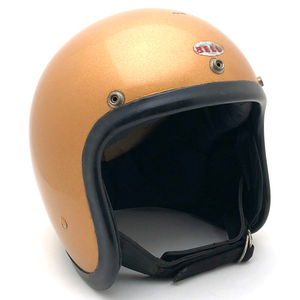 送料無料 60's Wストラップ BELL MAGNUM GOLD 59cm/銀ベルスーパーマグナム金ゴールドビンテージヘルメットsuper500txrtoptexbucoブコmchal