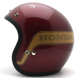 送料無料 SHOEI HONDALINE STAG WINE RED 62cm/ショウエイホンダライン本田赤紫ワインレッドビンテージヘルメットcb750fk0k1k2k3k4k5cb900