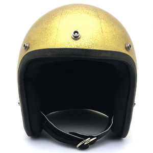 送料無料 JET GOLD METALFLAKE 57cm/金ゴールドメタルフレークビンテージヘルメットラメスモールジェットヘルメット国産旧車會アメリカ70s