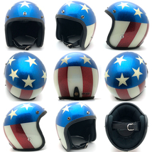 送料無料 CAPTAIN AMERICA 57cm/キャプテンアメリカビンテージヘルメット星条旗easy riderイージーライダーピーターフォンダアメリカン70s_画像2