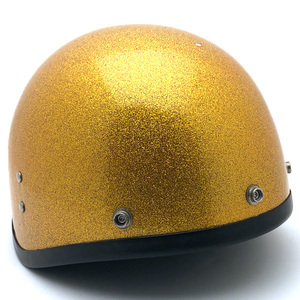  бесплатная доставка 60's DAIEI HO-100 GOLD METALFLAKE 56cm/ большой eid10 винтажный шлем местного производства старый машина Fuji Heavy Industries кролик скутер серебряный Vision 