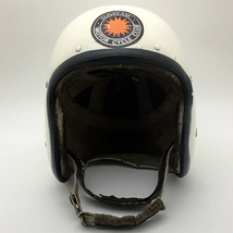 【2月24日値下】送料無料 EVEROAK RACEMASTER WHITE 57cm/エバーオークレースマスタービンテージヘルメット英車sunbeamtriumphbsanorton60s_画像1