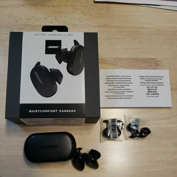 新製品は安い 未開封未使用　Bose QuietComfort ソープストーン Earbuds イヤフォン