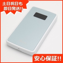 新品同様 Aterm MP01LN PA-MP01LN ブルー 白ロム 中古 モバイルWiFiルーター NEC あすつく 土日祝発送OK_画像1