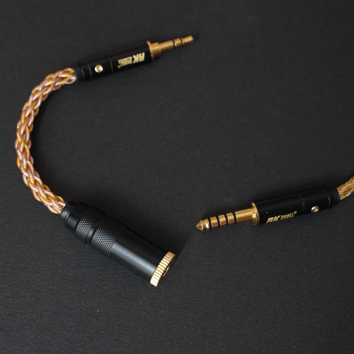 FAudio Black Sprite Cable 8 wire 4.4バランス 購入廉価 - aguapreta