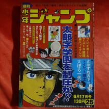 貴重当時物！週刊少年ジャンプ1974年6月17日号　 巻頭カラー！どはずれ天下一●ジョージ秋山_画像1