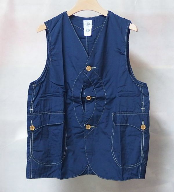 POST O'ALLS OVERALLS ポスト オーバーオールズ 1512-NT1 Royal Traveler nylon taffeta 中綿 ナイロンタフタ ロイヤルトラベラー ベストM ファッション ブランド別 ほ