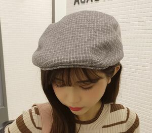  lady's .. pattern hunting cap cap gray 