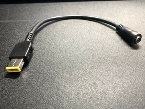  treasure a Kiva /las1 free shipping!Lenovo!AC conversion cable!0 pin - flat type .! old model. low price .AC. valid practical use is possible to do!!