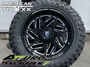 新作 20x10J エクスペディション AMERICAN TRUXX AT1917 20インチマッドタイヤホイール ATTURO TRAIL BLADE MT 33x12.50R20