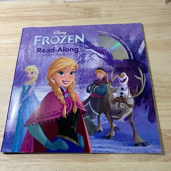 FROZEN 「アナと雪の女王」ＣＤ付き絵本 洋書