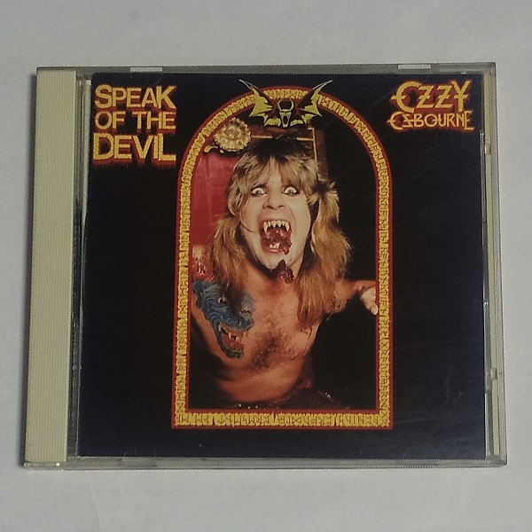 未開封 30DP 5222 CD 洋楽 ロック オジー オズボーン OZZY OSBOURNE 「悪魔の囁き SPEAK OF THE  DEVIL」 オリジナルケース 初ライブ