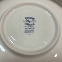 ウェッジウッド【ブループラム　カップ&ソーサー　2客】WEDGWOOD ピオニー_画像10