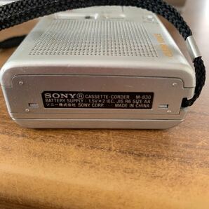 オーム電機 ポータブルラジオ RAD-T208S ◆ SONY ソニー◆ マイクロカセットレコーダーの画像7