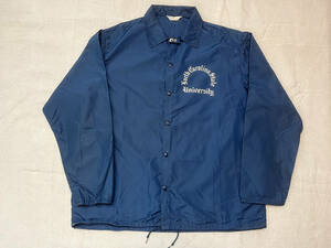  rare Champion[L]60's vintage coach jacket Runner z tag North Carolina State university / Vintage 