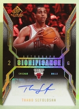 2007-08 SP Game Used Significance Auto Thabo Sefolosha　ターボ・セフォロシャ_画像1