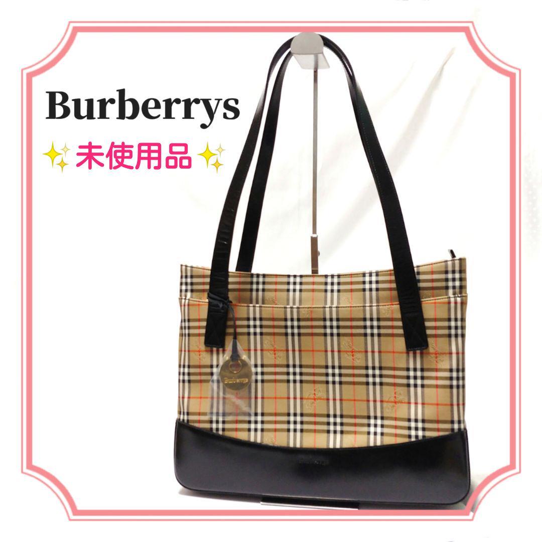 BURBERRY バーバリー ノバチェック トートバッグ ベージュ ブランド